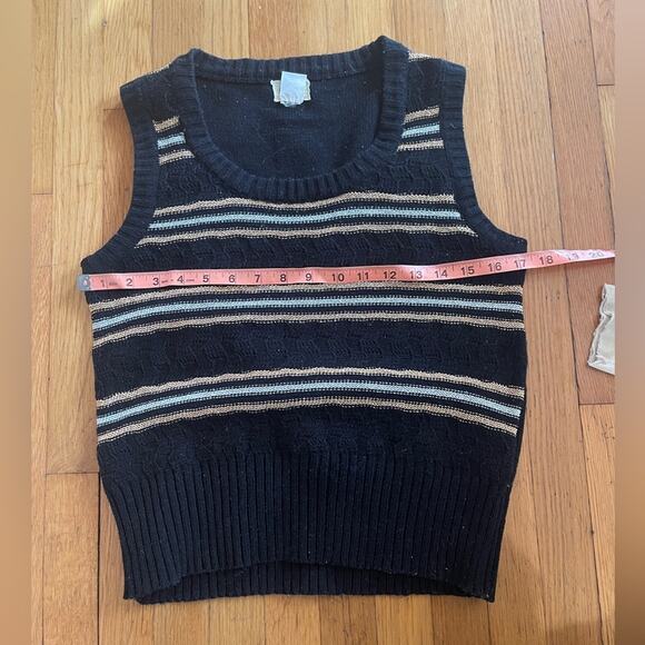 70s Vintage Cable Knit Vest - Picture 6 of 7